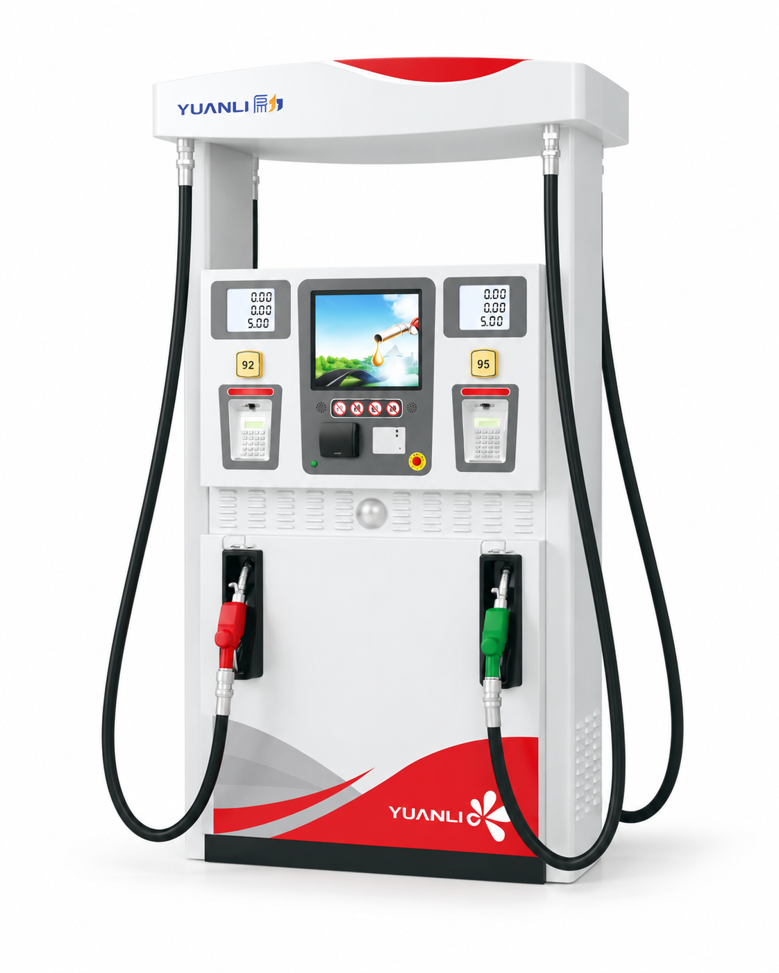 Lisheng Pro smart fuel dispenser with multiple payment options